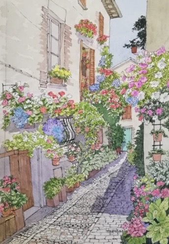 Original Pen and Wash